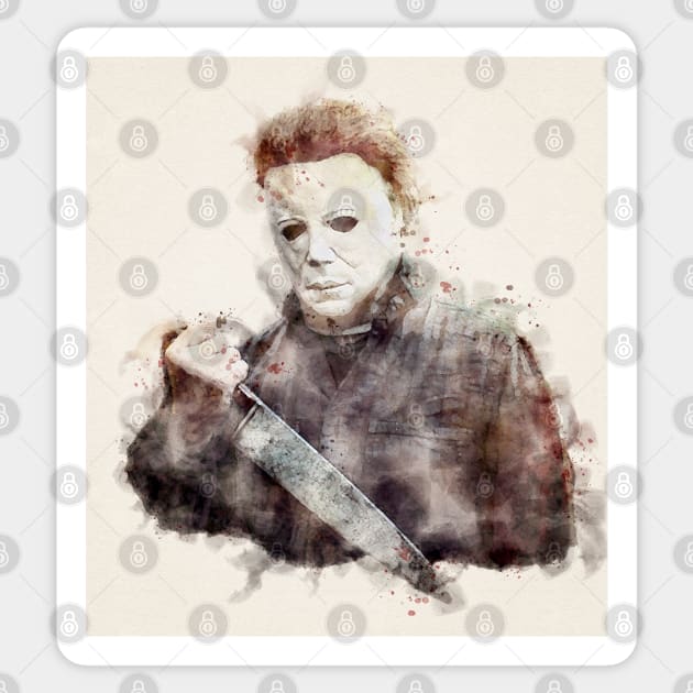 Michael Myers Sticker by Donnaistic
